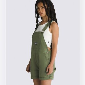 Vans Olive Green Women's Overalls
